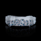 Blue and White Iced Mosaic Top Set