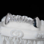 Custom Bottom Text Iced Grillz