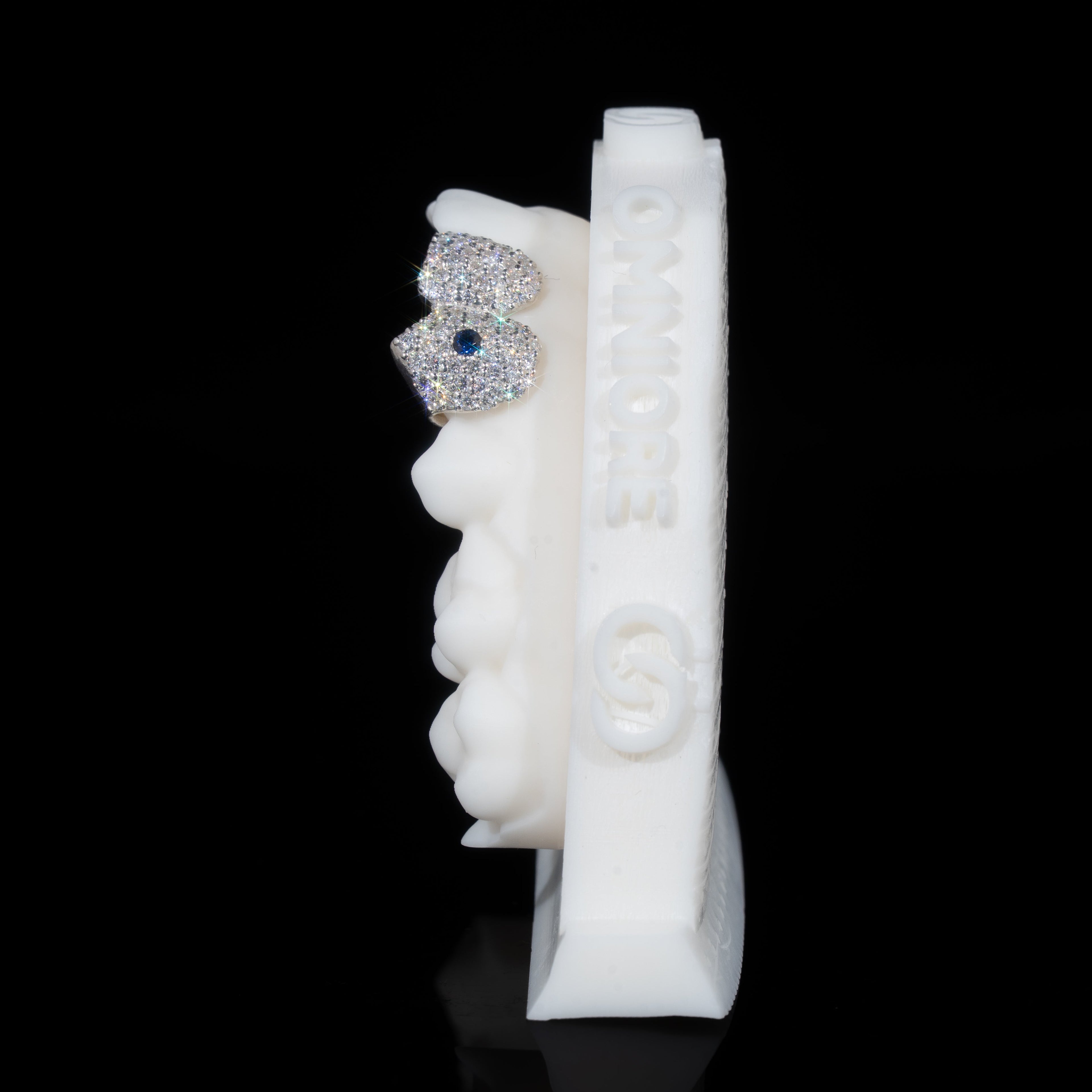 Canine + Incisor Iced | Coloured Gemstone