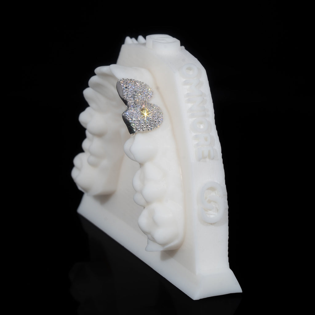 Canine + Incisor Iced | Coloured Gemstone