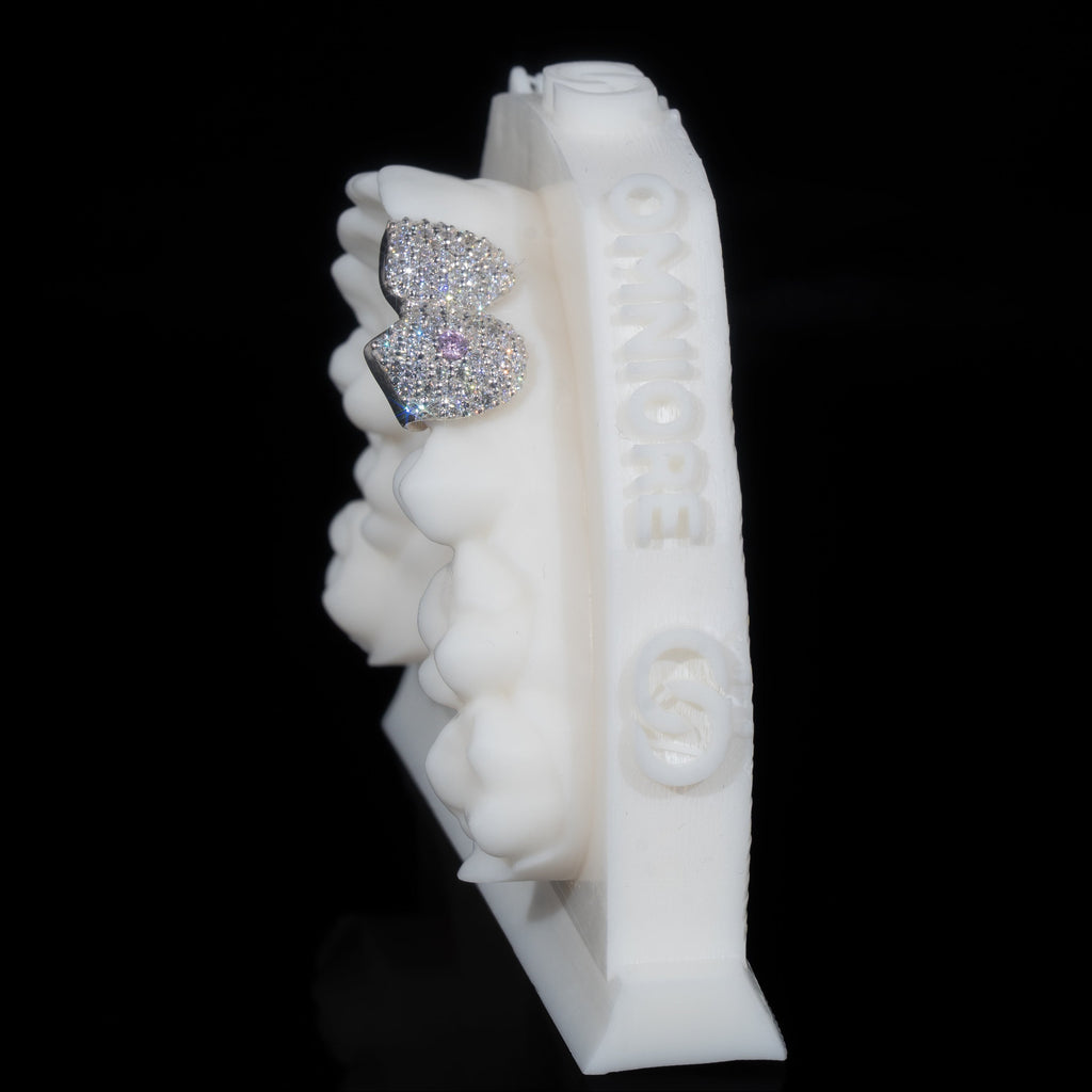 Canine + Incisor Iced | Coloured Gemstone