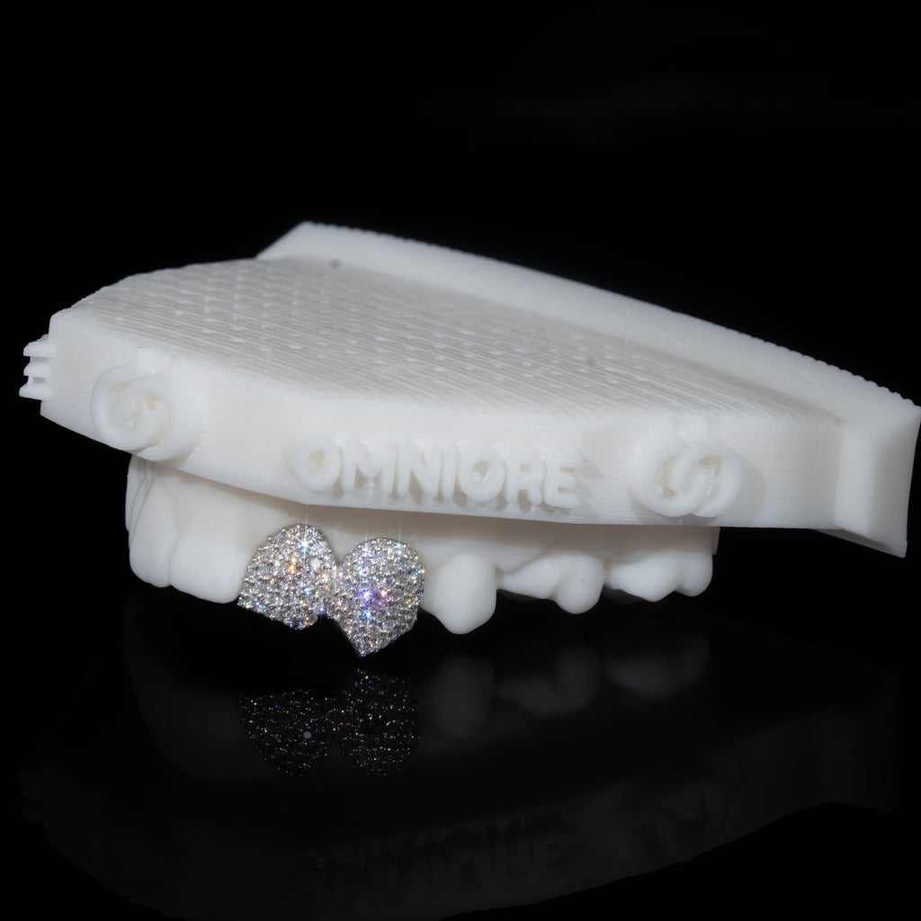 Canine + Incisor Iced | Coloured Gemstone