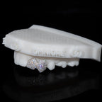 Canine + Incisor Iced | Coloured Gemstone
