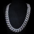 18mm Raised Pointer Cuban Chain