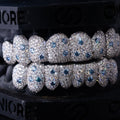 Coloured ICED Out Mosaic Grillz