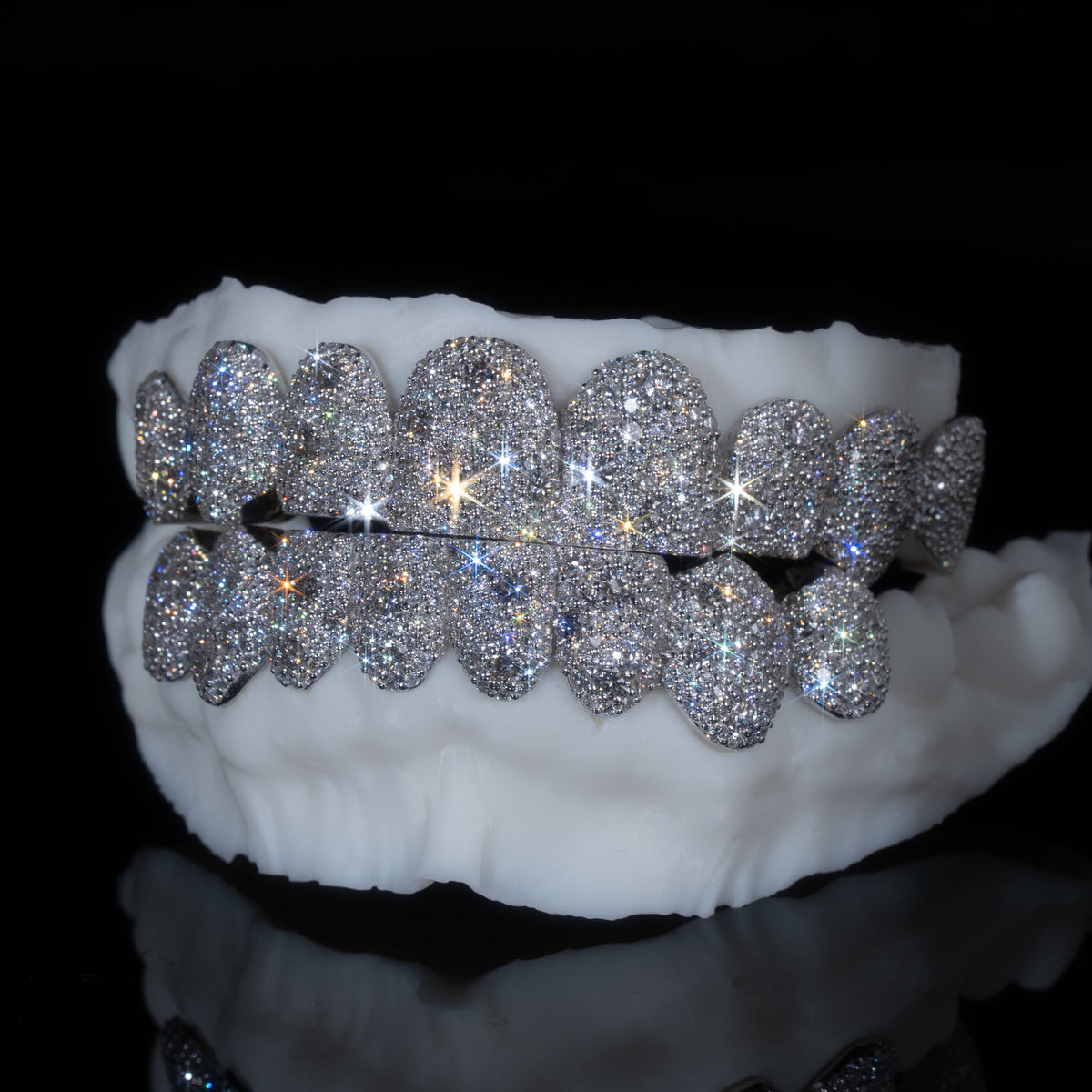Iced Mosaic Setting Grillz
