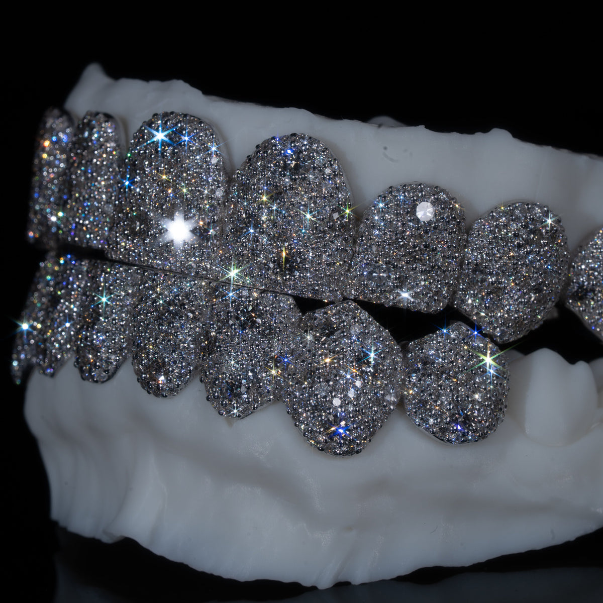 Iced Mosaic Setting Grillz