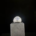 Solitaire Stone Ring 925 Sterling Silver