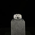 Cuban Band Ring 925 Sterling Silver